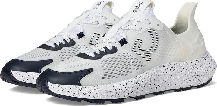 GFORE Men's MG4X2 Knit Golf Cross Trainer Men's Shoes Snow/Twilight : 10 M