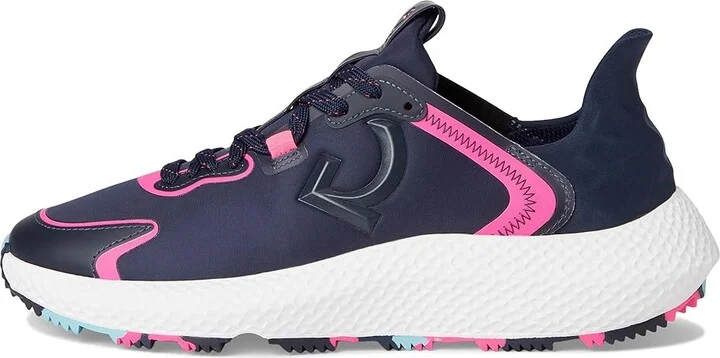 GFORE Mg4X2 Nylon Hybrid Golf Cross Trainer Women's Golf Shoes Twilight/Knockout Pink : 5 M, Synthetic - Image 6