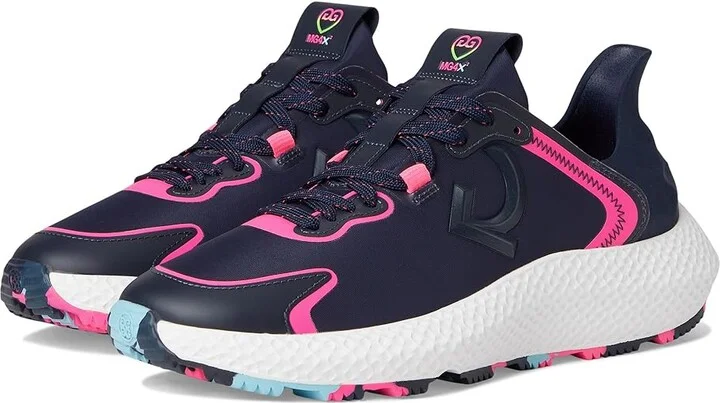 GFORE Mg4X2 Nylon Hybrid Golf Cross Trainer Women's Golf Shoes Twilight/Knockout Pink : 5 M, Synthetic