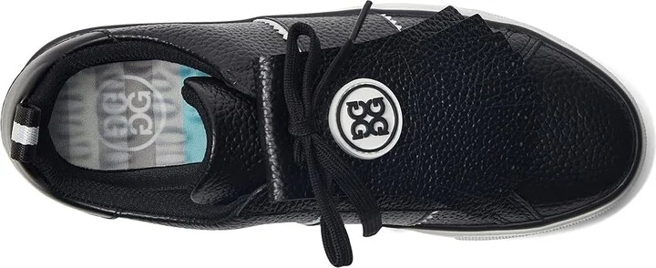 GFORE Women's Durf Pebble Leather Kiltie Golf Shoes Women's Shoes Onyx : 5 M, Leather/Rubber - Image 2