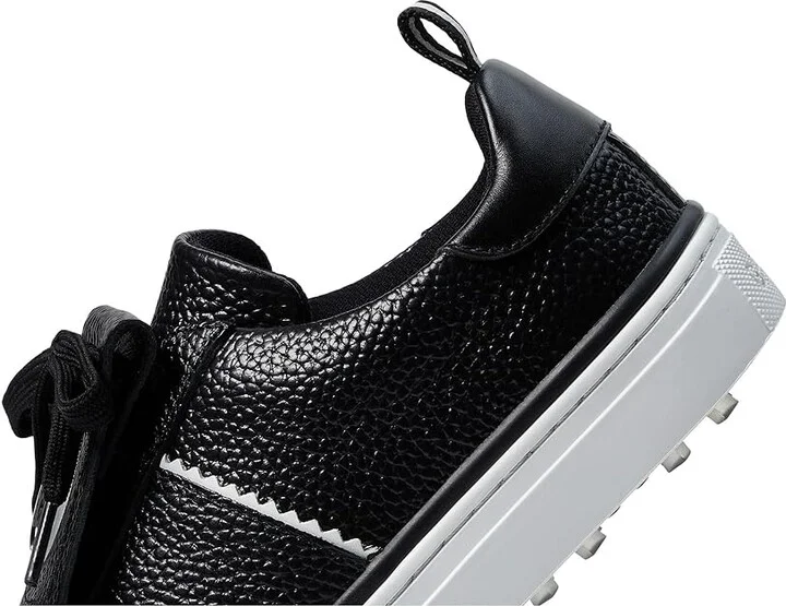 GFORE Women's Durf Pebble Leather Kiltie Golf Shoes Women's Shoes Onyx : 5 M, Leather/Rubber - Image 4