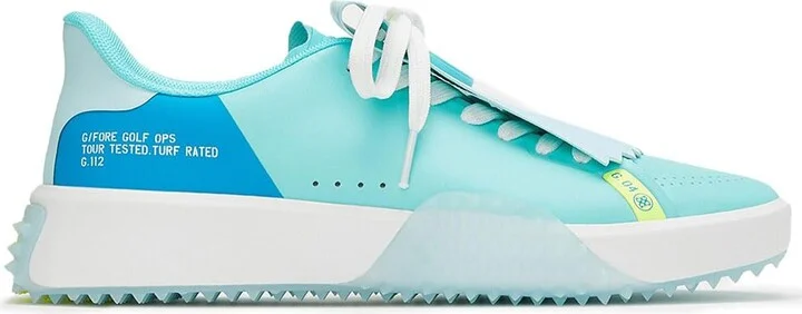 GFORE Women's G.112 P.U. Leather Colour Block Kiltie Golf Shoes Sneaker