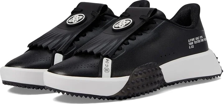 GFORE Women's G.112 P.U. Leather Kiltie Golf Shoes Women's Shoes Onyx : 5 M