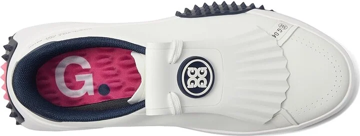 GFORE Women's G.112 P.U. Leather Kiltie Golf Shoes Women's Shoes Snow/Twilight : 5.5 M - Image 2