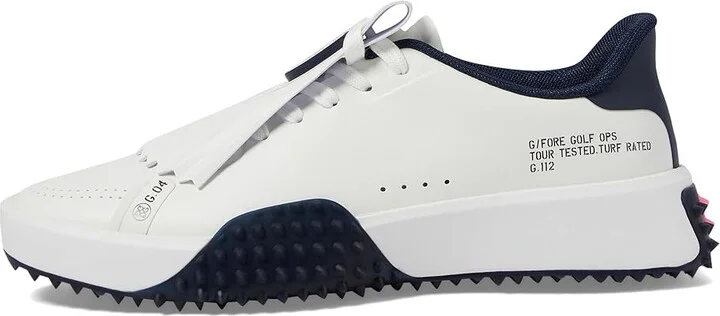 GFORE Women's G.112 P.U. Leather Kiltie Golf Shoes Women's Shoes Snow/Twilight : 5.5 M - Image 5