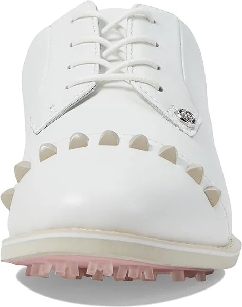 GFORE Women's Gallivanter Pebble Leather Stud Cap Toe Golf Shoes Women's Shoes Stone : 5.5 M - Image 3