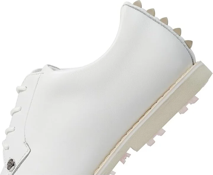 GFORE Women's Gallivanter Pebble Leather Stud Cap Toe Golf Shoes Women's Shoes Stone : 5.5 M - Image 4