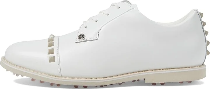 GFORE Women's Gallivanter Pebble Leather Stud Cap Toe Golf Shoes Women's Shoes Stone : 5.5 M - Image 5