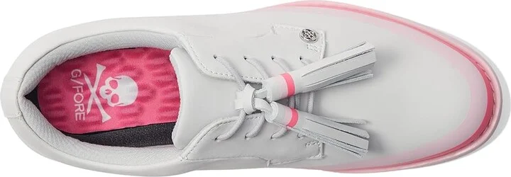 GFORE Women's Gallivanter Pebble Leather Tassel Tuxedo Golf Shoes Women's Shoes Nimbus : 5.5 M - Image 2