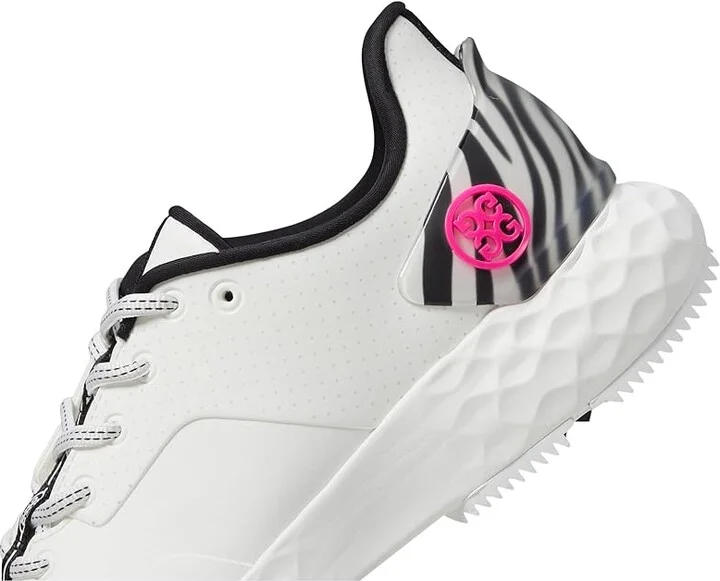 GFORE Women's MG4+ Perforated T.P.U. Zebra Accent Golf Shoes Women's Shoes Snow : 6.5 M - Image 4