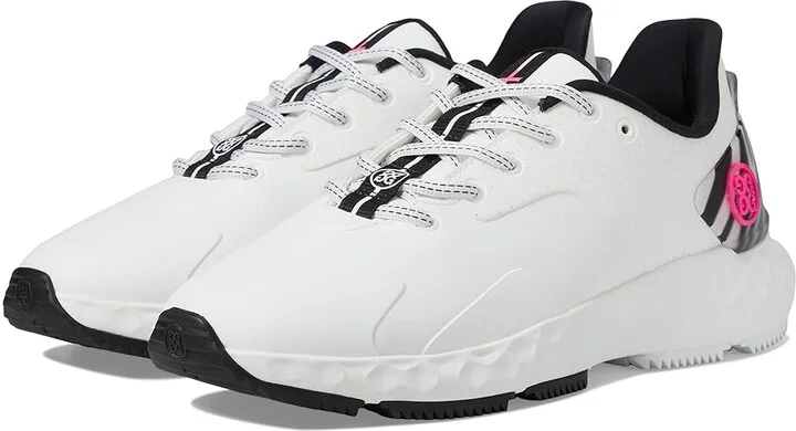 GFORE Women's MG4+ Perforated T.P.U. Zebra Accent Golf Shoes Women's Shoes Snow : 6.5 M