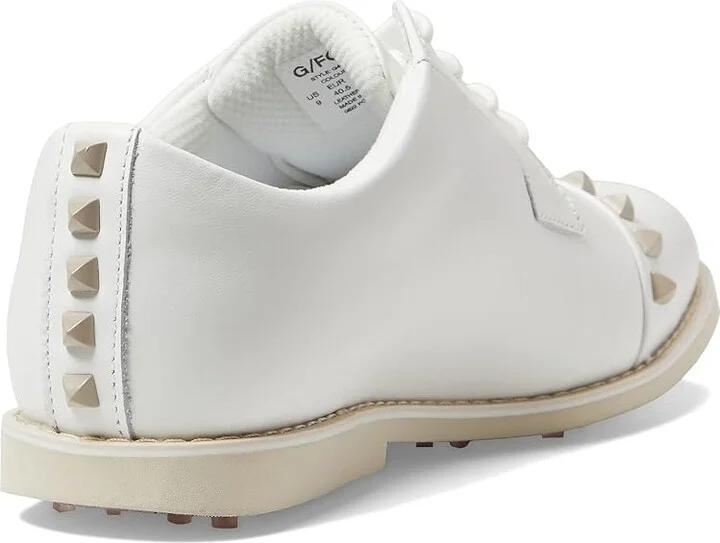GFORE Women's Stud Cap Toe Gallivanter Golf Shoes Women's Shoes Stone : 6 M, Leather - Image 4