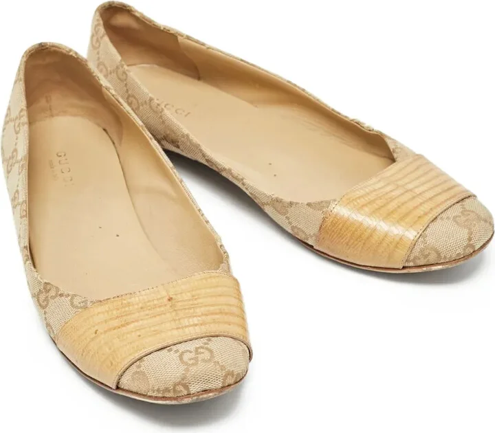 GG canvas ballet flats - Image 3