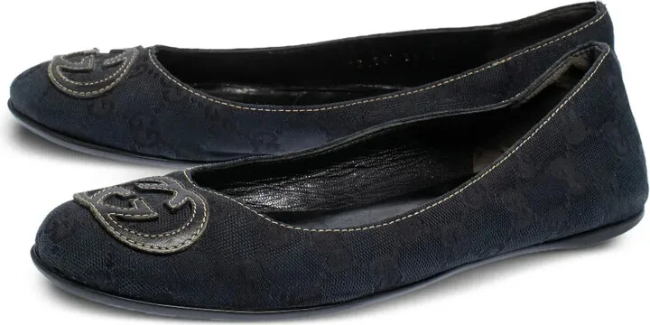 GG canvas ballet flats - Image 3