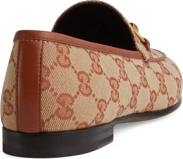 GG Canvas Flat Loafers - Image 4