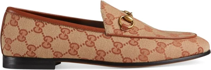 GG Canvas Flat Loafers - Image 8