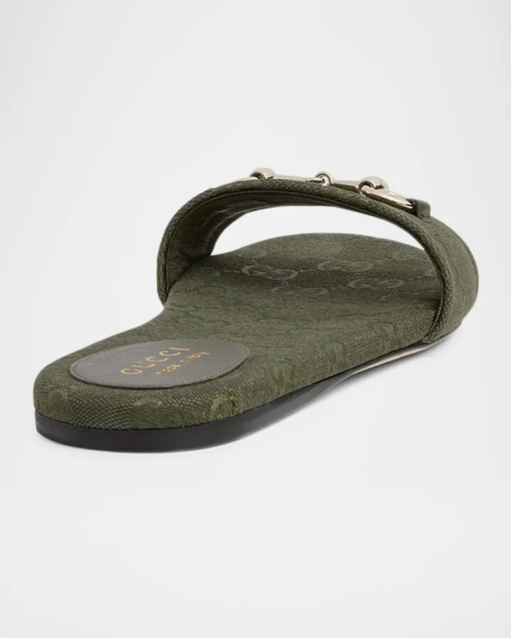 GG Canvas Siaga Slide Sandals - Image 3