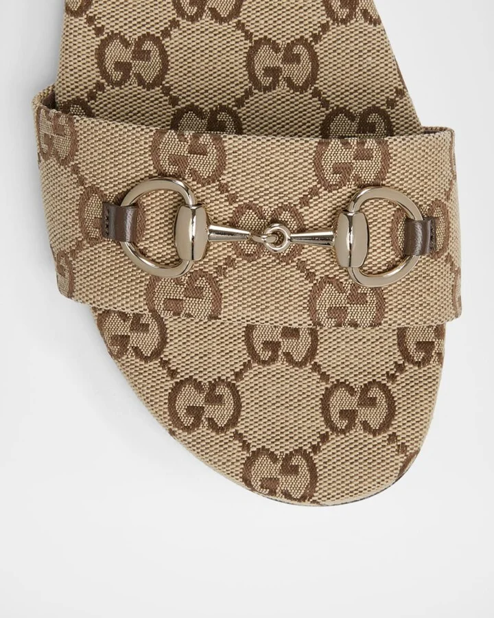 GG Canvas Siaga Slide Sandals - Image 7
