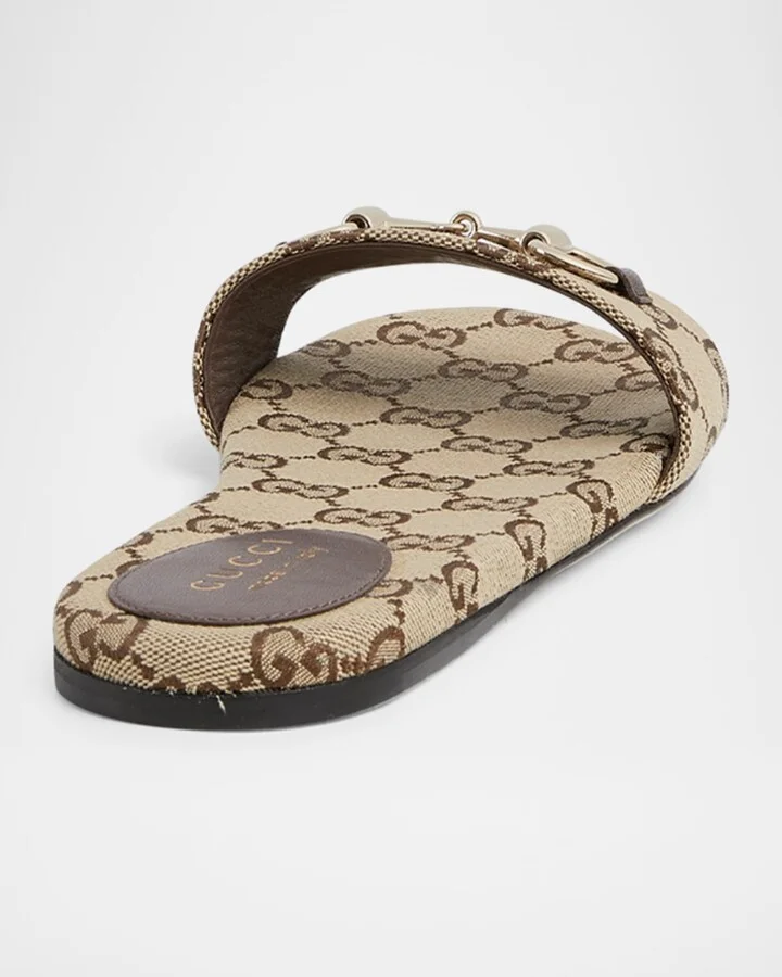 GG Canvas Siaga Slide Sandals - Image 8