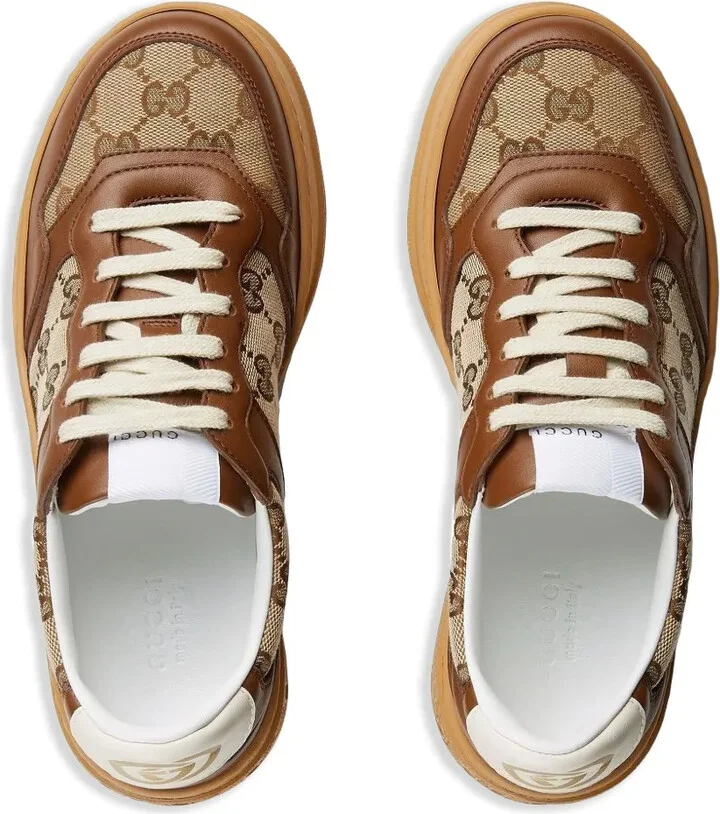 GG embossed low-top sneakers - Image 4