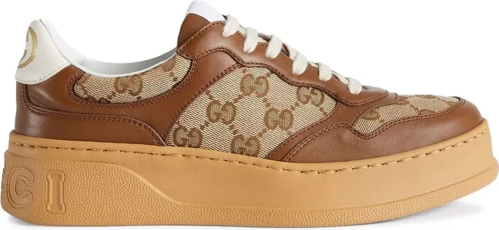 GG embossed low-top sneakers