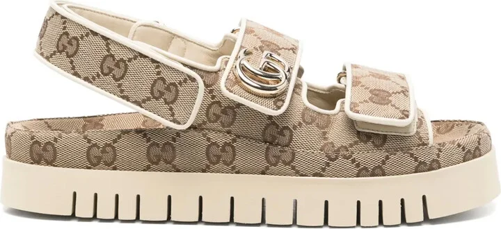 GG-motif sandals