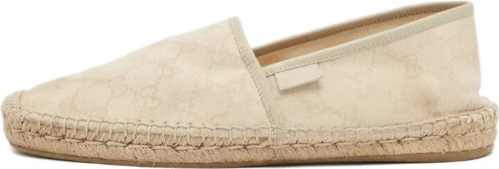 GG-pattern espadrilles