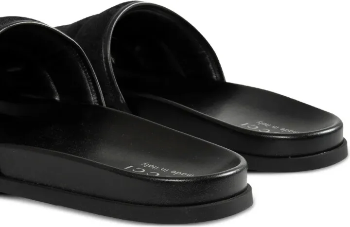 GG-pattern padded slide sandals - Image 4