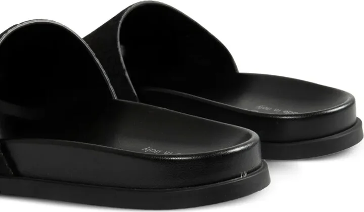 GG-pattern suede sandals - Image 4