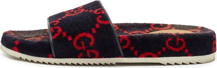 GG patterned sandals