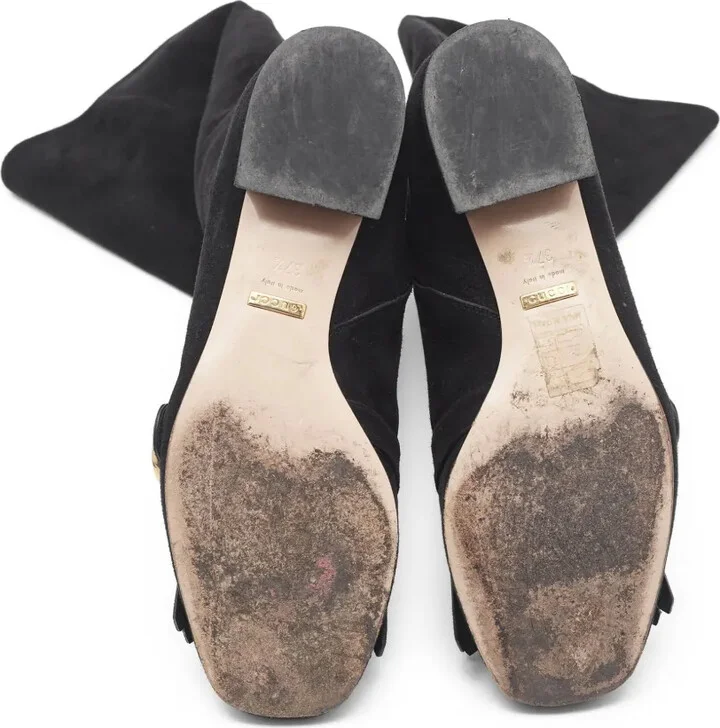 GG suede boots - Image 4