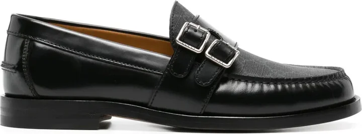 GG Supreme leather loafers