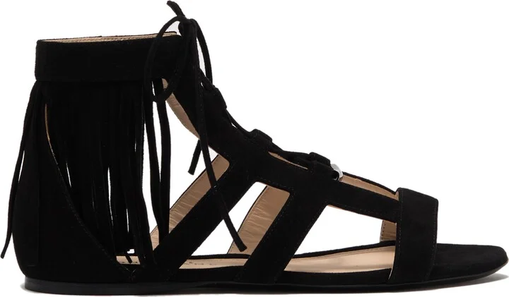 Ghillie Lace Tassel Sandal - Image 3
