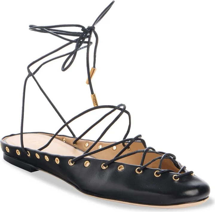 Ghillie Lace-Up Flat
