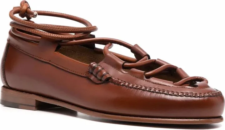Ghillie leather loafers - Image 2
