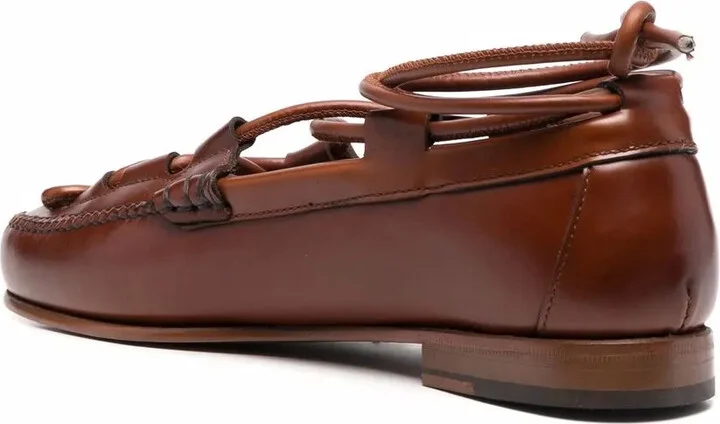 Ghillie leather loafers - Image 3