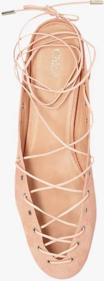 Ghillies Lace-Up Ballet Flats - Image 3