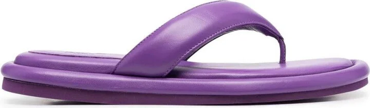 Gia 5 New Leather Flip-Flops