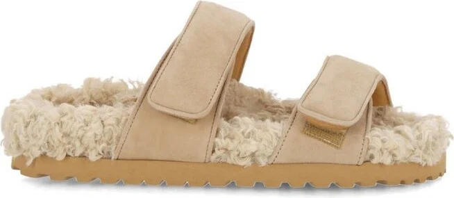 GIA BORGHINI Alvine Open-Toe Slides