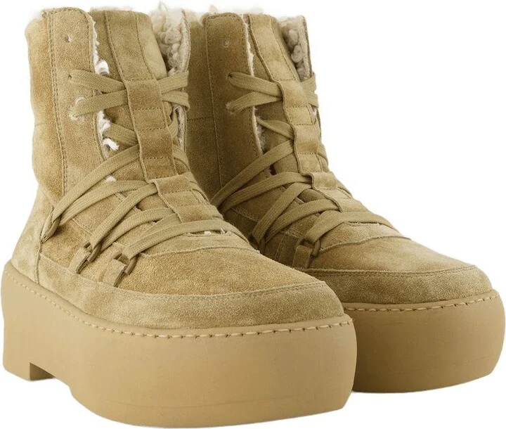 Gia Borghini Chunky Sole Lace-Up Boots - Image 2