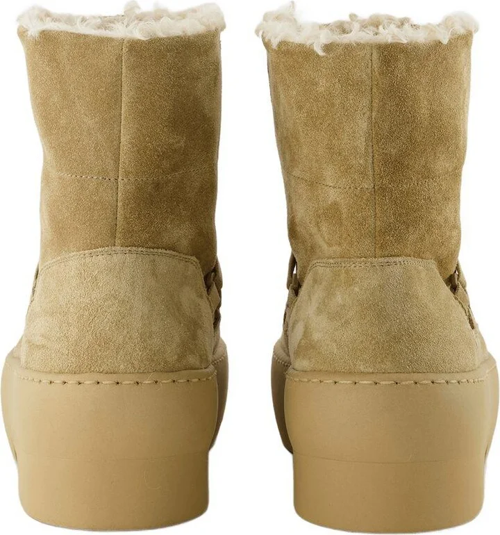 Gia Borghini Chunky Sole Lace-Up Boots - Image 3