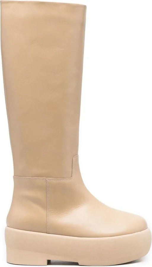 Gia Borghini Chunky Sole Tubolar Boot Shoes
