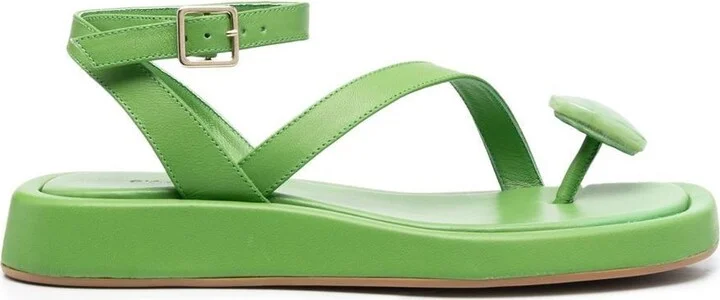 Gia Borghini Flat Thong Sandal Shoes