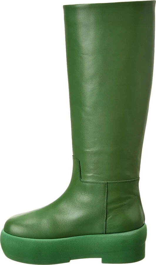 Gia Borghini Gia 16 Leather Knee-High Platform Boot - Image 2