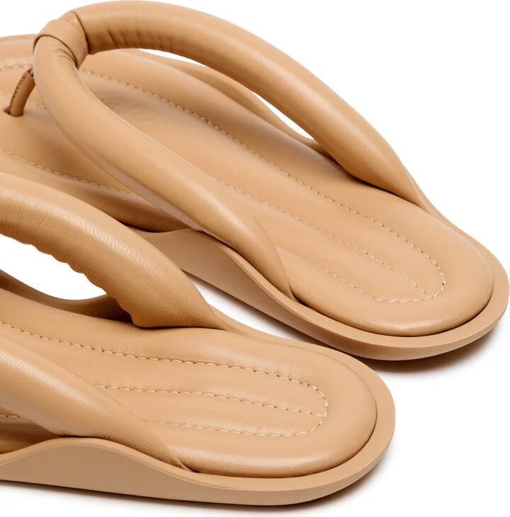 Gia Borghini Harper Leather Flip Flops - Image 4