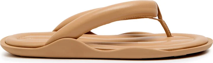 Gia Borghini Harper Leather Flip Flops