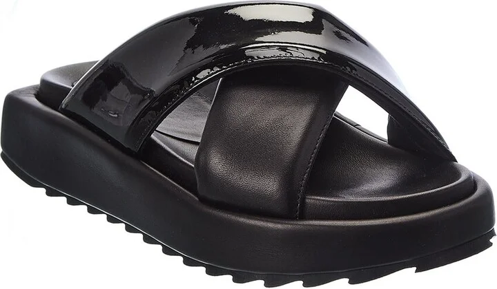 Gia Borghini Leather Platform Sandal