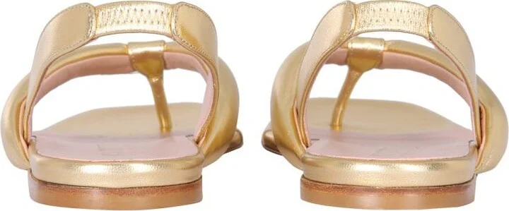 Gia Borghini Leather Slingback Sandals - Image 3