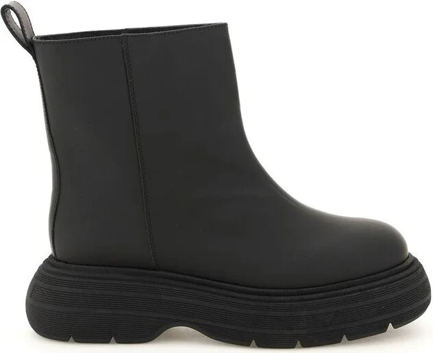 GIA BORGHINI Marte Chunky-Sole Ankle Boots