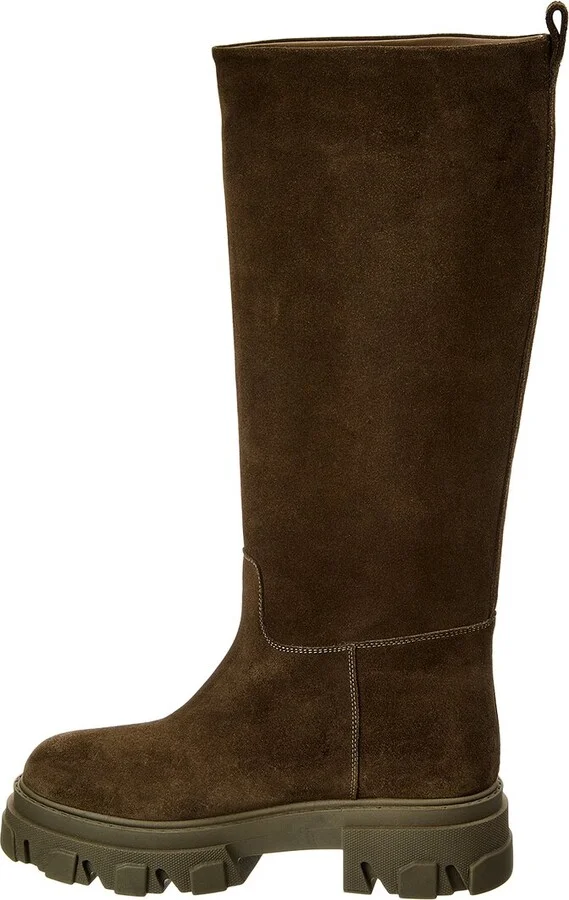 Gia Borghini Perni 07 Suede Knee-High Boot - Image 2